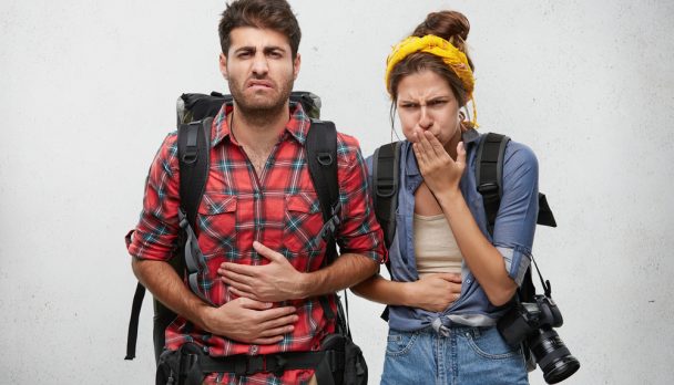 Food,Poisoning,,Nausea,And,Sickness,Concept.,Portrait,Of,Young,Man