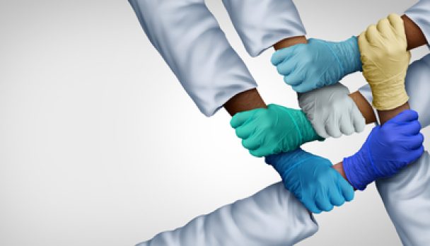 Doctors,Working,Together,And,Medical,Teamwork,And,Health,Workers,Unity